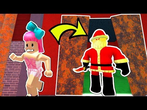 Roblox New Evil Santa Is In The Elevator Scary Elevator