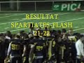 tres beau match, les spartiates menent tout au long du match mais la victoire est pour les flash de la courneuve! dommage! let's go spartiates!!!