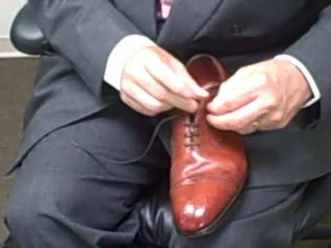 how to fasten ghillie brogues