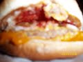 Stop image Double Cheeseburger Eats Camera