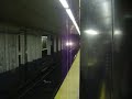 Orange Line Train Entering Haymarket
