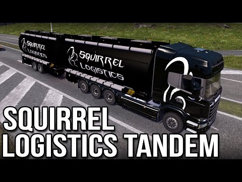 Squirrel Logistics - Tandem Mod (Euro Truck Simulator 2)