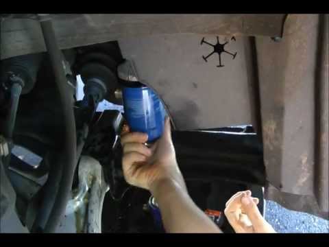 how to remove a oil filter