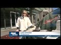 TV1 spin on harrassed IRD employee's protest car crash action, New Zealand Aug 2009