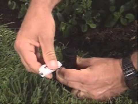 how to adjust a rainbird r-50 turf bird