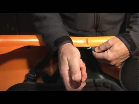 how to fit kayak seat