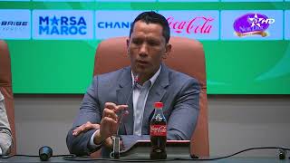 الندوة الصحفية بعد مباراة الرجاء الرياضي و الفتح الرياضي