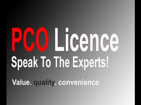 how to pco licence a vehicle