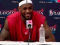 Lebron James "I didn't go to college" Blooper. Hilarious!