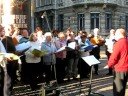 street choir in nancy