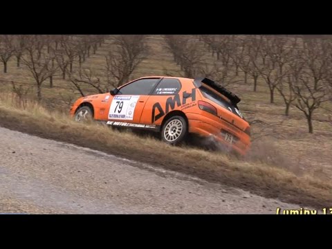 Rallye de Vaison La Romaine 2015 sortie de route 306 S16 Rallye de Vaison La Romaine 2015 sortie de route 306 S16