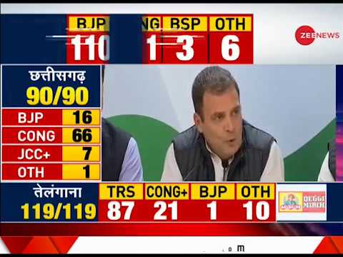 Assembly poll results show people do not trust BJP or PM Modi anymore: Rahul Gandhi