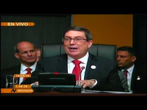 Canciller en la VIII Cumbre de las Américas