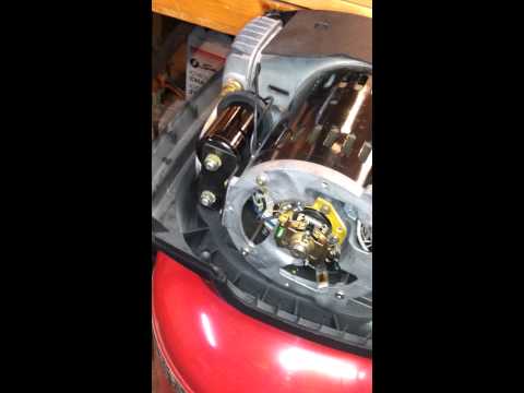 how to drain husky compressor