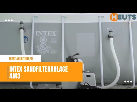 Intex Sandfilteranlage 4m3