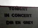Dir en grey sign in Dallas.