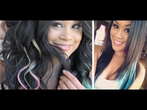 colored hair - Thank you for being patient! Here's the 411 I got my Extensions HERE: http://bit.ly/Truerebelle 10% Discount Code: jlovesmac1 (Valid Jan. 31, 2013 next year)...