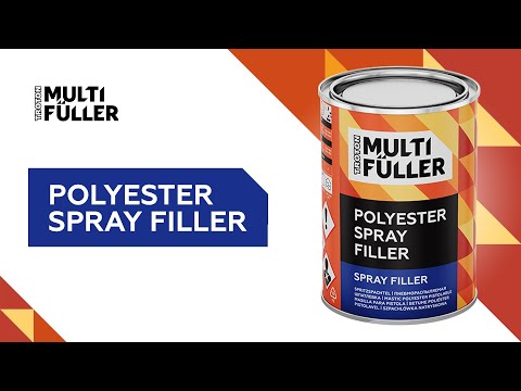 Application du POLYESTER SPRAY FILLER Multi Füller