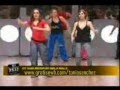 Tania s ensayando la coreografia de Leslie OT 2008