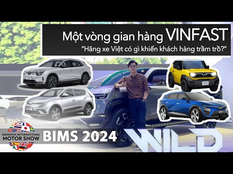 Một vòng gian hàng VinFast: Hãng xe Việt có gì khiến khách hàng trầm trồ? |XEHAY.VN|