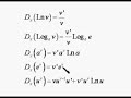 Derivadas de funciones exponenciales y logaritmicas