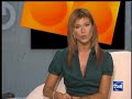 Sonia Ferrer - white short skirt and lovely crossed legs Sonia Ferrer - white short skirt and lovely crossed legs