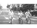 Ashton, Zooey, Scarlett, and Jay - bike Gap commerical