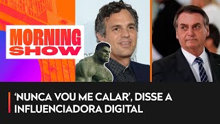 Bolsonaro responde Mark Ruffalo: Hulk original era melhor