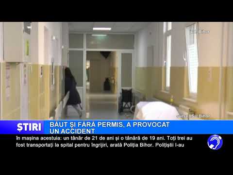 Inconștiența la volan, un nou accident