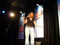 Carolin Kebekus live bei ihrem Auftritt in der 