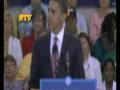 Obama sings Happy Christmas