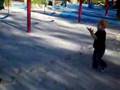 playing catch with Dad