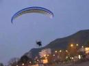 PPG Landing 0 wind PPG Landing 0 wind