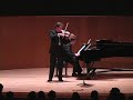 Axel Strauss plays Nigun by Ernest Bloch, from Baal Shem (Three Pictures of Chassidic Life)