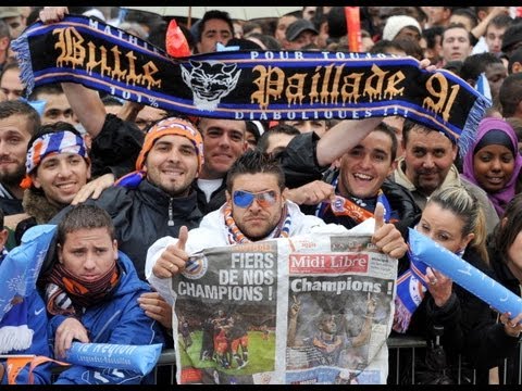 Montpellier streets filled with fans after historic French title