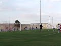 Penalti de David Alejo que revienta el larguero