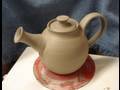 Throwing / making a clay pottery tea pot on the wheel how to make demo