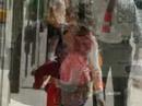 brenda song has fun with the paparazzi and turns the cameras on them. brenda song runs into a new york studio for a photo shoot on friday afternoon. the wendy wu: homecoming warrior star wore pointy white flats and a white hat while toting around her the gucci handbag.  i hope that the paparazzi leave her alone.