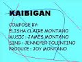 KAIBIGAN by ELISHA . KAIBIGAN by ELISHA .