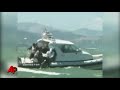 Four-time America's Cup champion Russell Coutts, the CEO of Oracle Racing, capsized his 45-foot catamaran on the San Francisco Bay during a practice race. (June. 14)