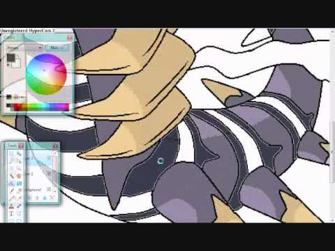 how to draw giratina