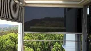 Zipscreen Motorised Mullumbimby Canvas & Mesh