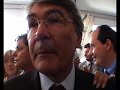 Il 10 settembre, a Lecco, in occasione della cerimonia di inaugurazione del raddoppio ferroviario, abbiamo provato ad interpellare Roberto Castelli sul 