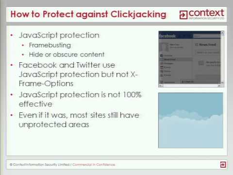 how to perform clickjacking attack