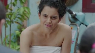 Kangana lectures about boredom in her towel - Tanu