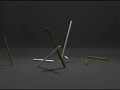 Tensegrity Sculpture Self Assemble Kenneth Snelson