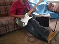 Fender Strat with a Fender Blues Jr.