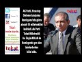 Ak Parti'li ASLAN, Yasa Dışı Dinleme Araştırma Komisyonunda Görevlendirildi