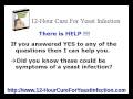 Candida Treatment and relief in 12-hours