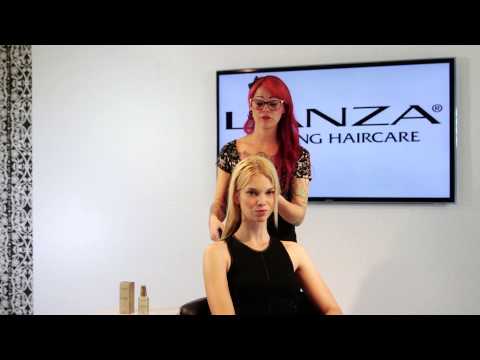how to use l'anza keratin healing oil